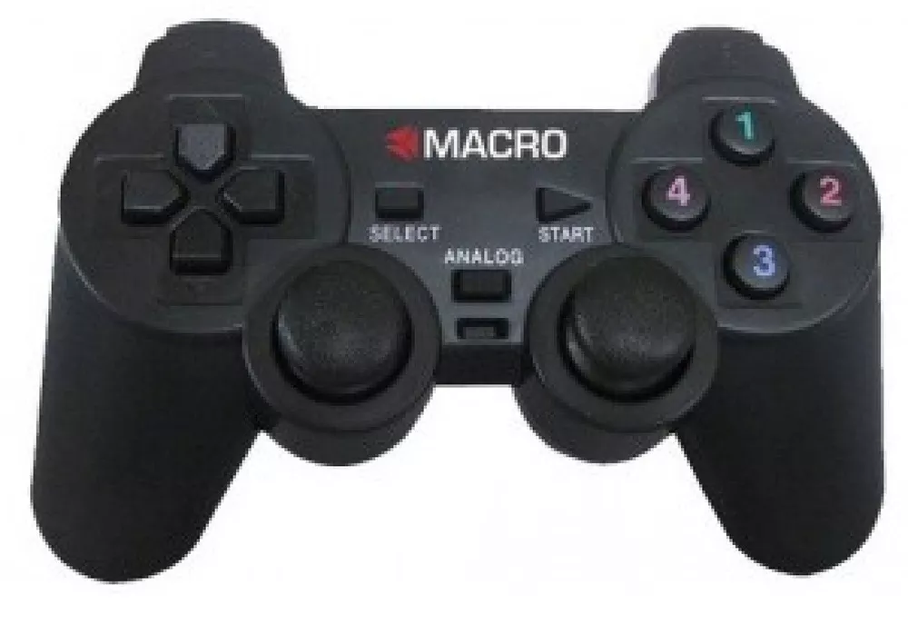 Manette MACRO Dual-Shock Analogue